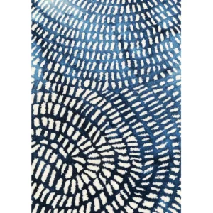 Sale KARE Design Carpet Stamp Blue 170x240cm