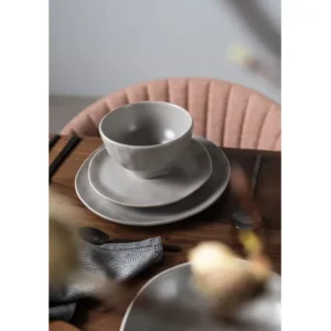 New KARE Design Cereal Bowl Organic Grey Ø15cm