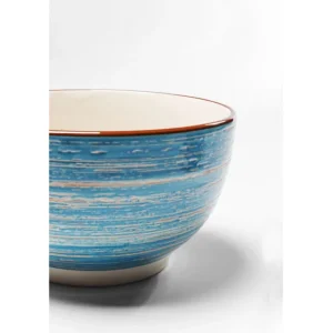 Best KARE Design Cereal Bowl Swirl Blue Ø14cm
