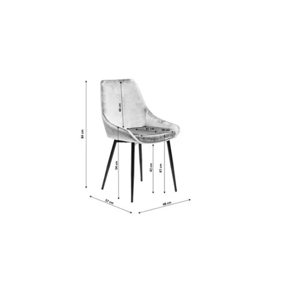 chair_east_side_bluegreen_7.webp Hot KARE Design Chair East Side Bluegreen