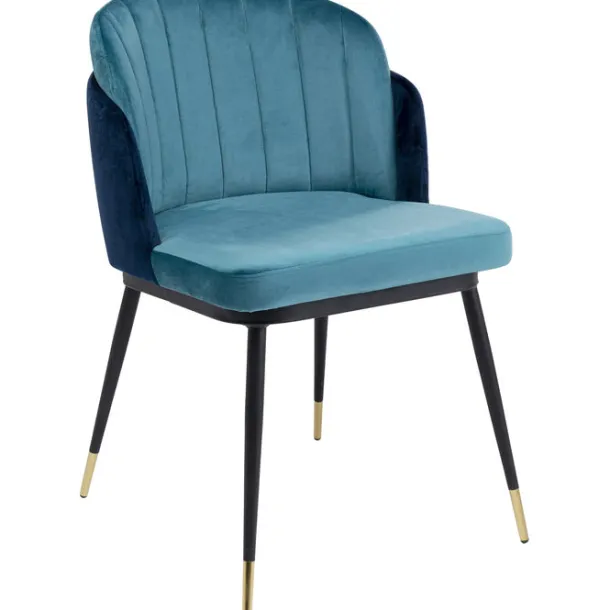 chair_hojas_blue_2.webp Online KARE Design Chair Hojas Blue