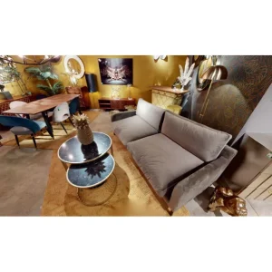 Hot KARE Design Chair Iris Velvet Beige