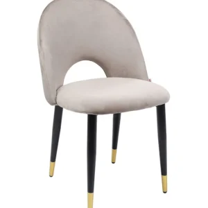 Hot KARE Design Chair Iris Velvet Beige