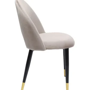 Hot KARE Design Chair Iris Velvet Beige