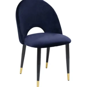 Discount KARE Design Chair Iris Velvet Blue (2/Set)