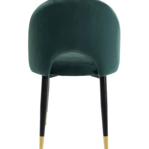 Clearance KARE Design Chair Iris Velvet Green