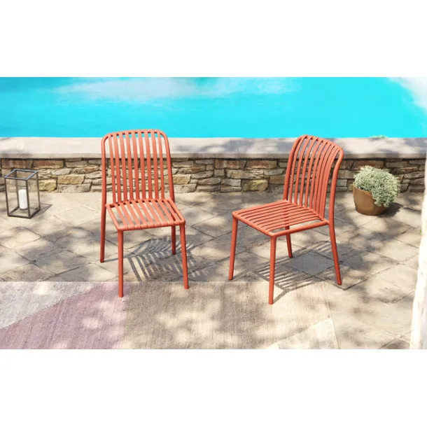 chair_porto_santo_terraco_1.webp Fashion KARE Design Chair Porto Santo Terracotta
