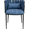 Online KARE Design Chair Saluti Blue