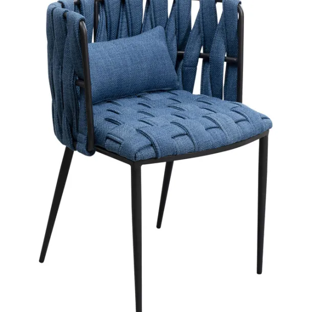 chair_saluti_blue_1.webp Online KARE Design Chair Saluti Blue