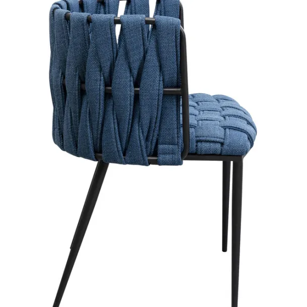 chair_saluti_blue_2.webp Online KARE Design Chair Saluti Blue