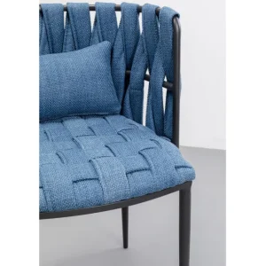 Online KARE Design Chair Saluti Blue