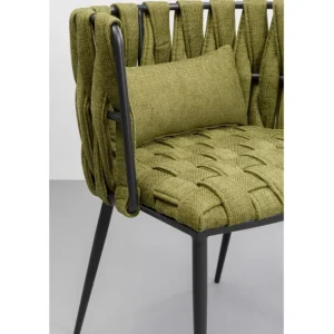 New KARE Design Chair Saluti Dark Green