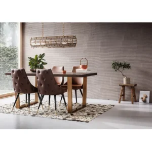 Clearance KARE Design Chair Urban Desire Brown
