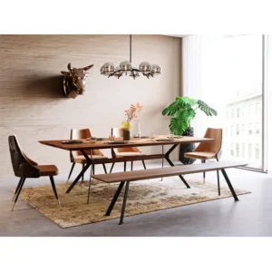 Clearance KARE Design Chair Urban Desire Brown