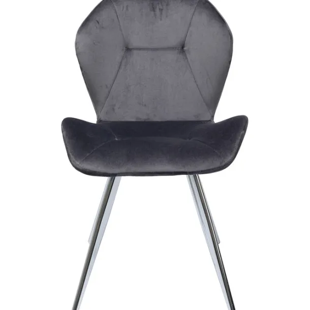 chair_viva_grey_chrome_0.webp Sale KARE Design Chair Viva Grey Chrome