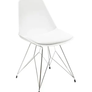 Clearance KARE Design Chair Wire White