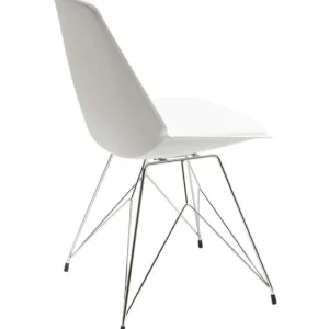 Clearance KARE Design Chair Wire White