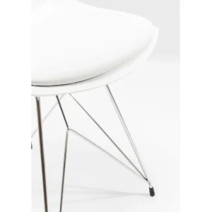 Clearance KARE Design Chair Wire White
