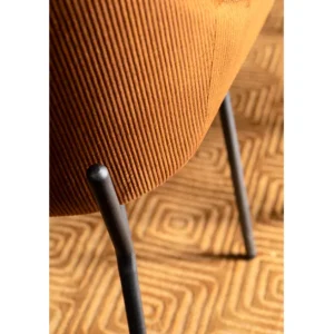 Clearance KARE Design Chair with Armrest Avignon Orange