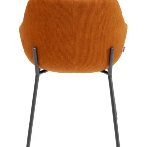 Clearance KARE Design Chair with Armrest Avignon Orange