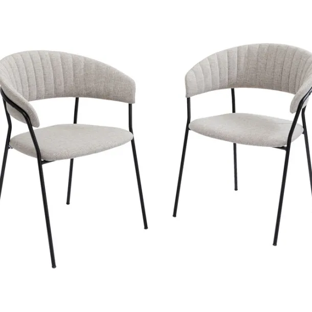 chair_with_armrest_belle__0-4.webp Online KARE Design Chair with Armrest Belle Silver Grey (2/Set)