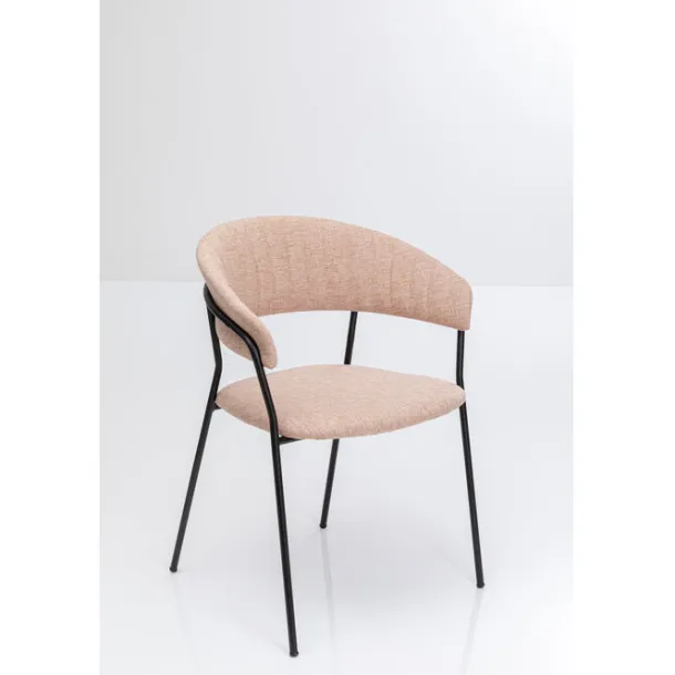 chair_with_armrest_belle__4.webp Fashion KARE Design Chair with Armrest Belle Rose (2/Set)