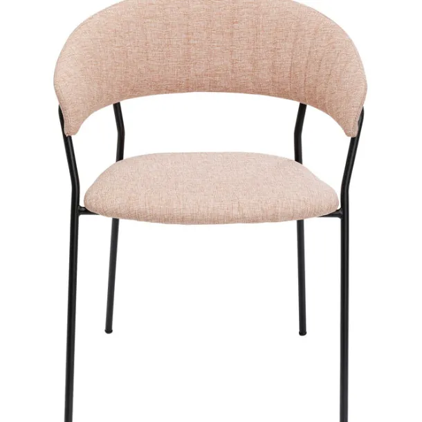 chair_with_armrest_belle__5.webp Fashion KARE Design Chair with Armrest Belle Rose (2/Set)