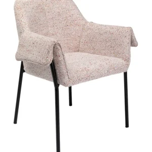 Best KARE Design Chair with Armrest Bess Beige Flitter
