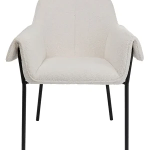 New KARE Design Chair with Armrest Bess Cream
