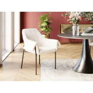 New KARE Design Chair with Armrest Bess Cream