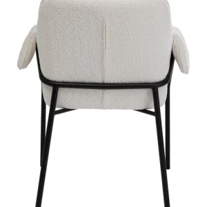 New KARE Design Chair with Armrest Bess Cream