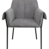 Online KARE Design Chair with Armrest Bess Grey