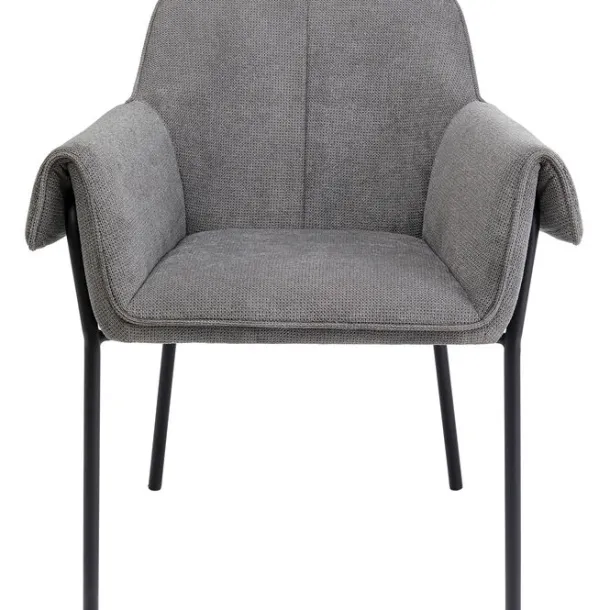 chair_with_armrest_bess_g_0-1.webp Online KARE Design Chair with Armrest Bess Grey