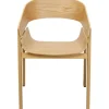 Fashion KARE Design Chair with Armrest Biarritz Nature