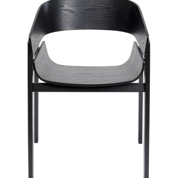 chair_with_armrest_biarri_0-2.webp Fashion KARE Design Chair with Armrest Biarritz Black