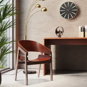 Hot KARE Design Chair with Armrest Biarritz Brown