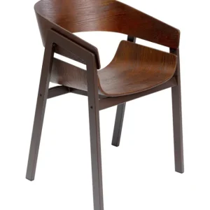 Hot KARE Design Chair with Armrest Biarritz Brown