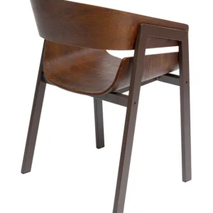 Hot KARE Design Chair with Armrest Biarritz Brown