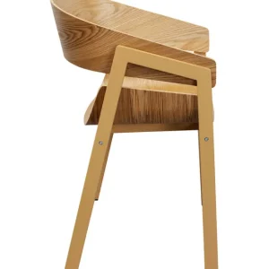 Fashion KARE Design Chair with Armrest Biarritz Nature