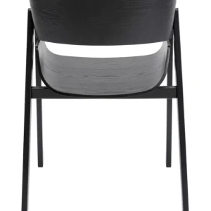 Fashion KARE Design Chair with Armrest Biarritz Black