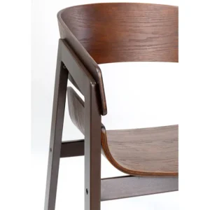 Hot KARE Design Chair with Armrest Biarritz Brown