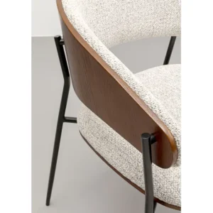Best KARE Design Chair with Armrest Cindy Black