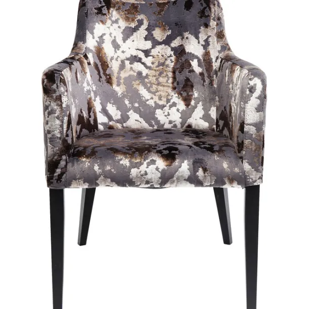 chair_with_armrest_dark_b_0.webp Clearance KARE Design Chair with Armrest Dark Brown Mode Sublime