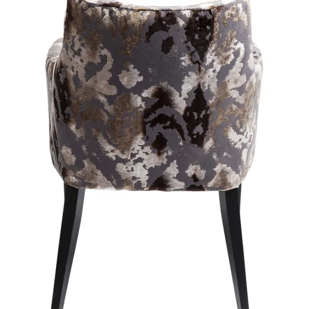 chair_with_armrest_dark_b_3.webp Clearance KARE Design Chair with Armrest Dark Brown Mode Sublime