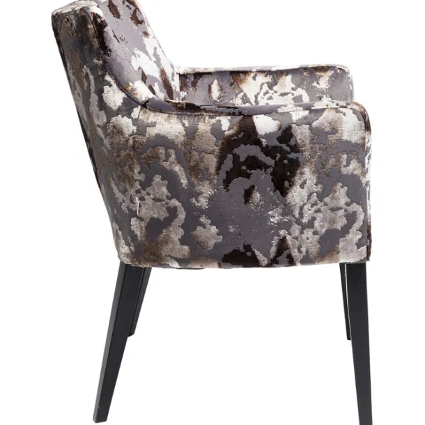 chair_with_armrest_dark_b_5.webp Clearance KARE Design Chair with Armrest Dark Brown Mode Sublime
