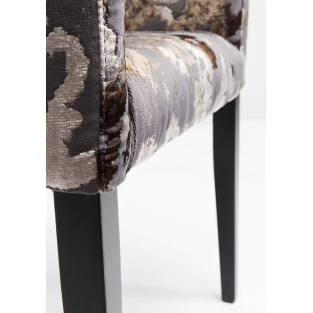 chair_with_armrest_dark_b_7.webp Clearance KARE Design Chair with Armrest Dark Brown Mode Sublime