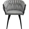 Sale KARE Design Chair with Armrest Dean Grey