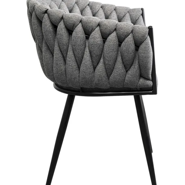 chair_with_armrest_dean_g_2.webp Sale KARE Design Chair with Armrest Dean Grey