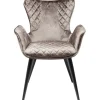 Clearance KARE Design Chair with Armrest Dream Brown
