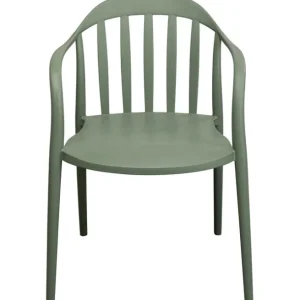 Hot KARE Design Chair with Armrest Flores Grey Green